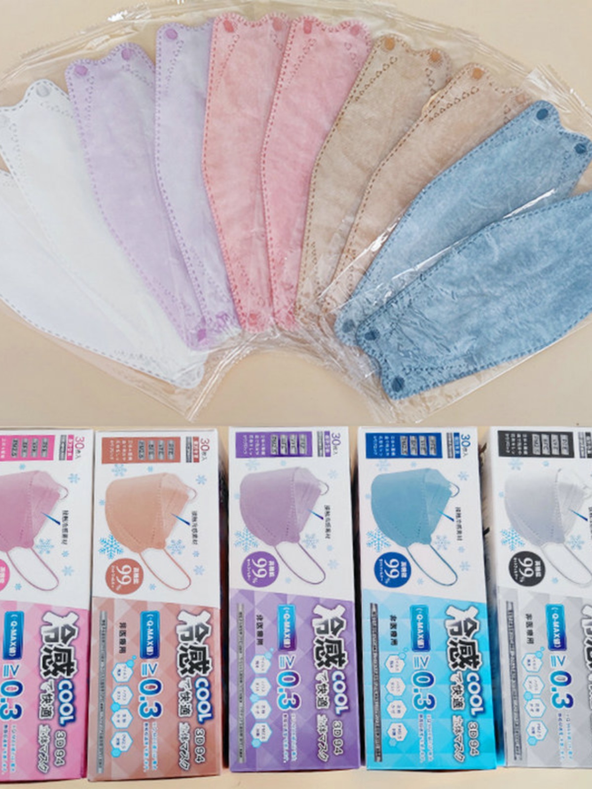 Cold sensation mask summer box - огляд і ціна Disposable Surgical Mask