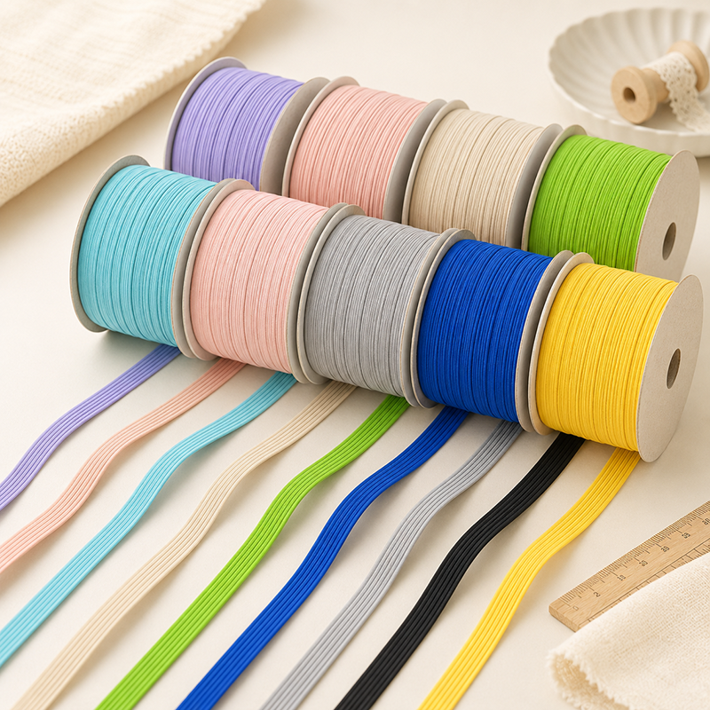 30Meters 6mm Flat Elastic Band - огляд і ціна Mask Lanyard Adjustable