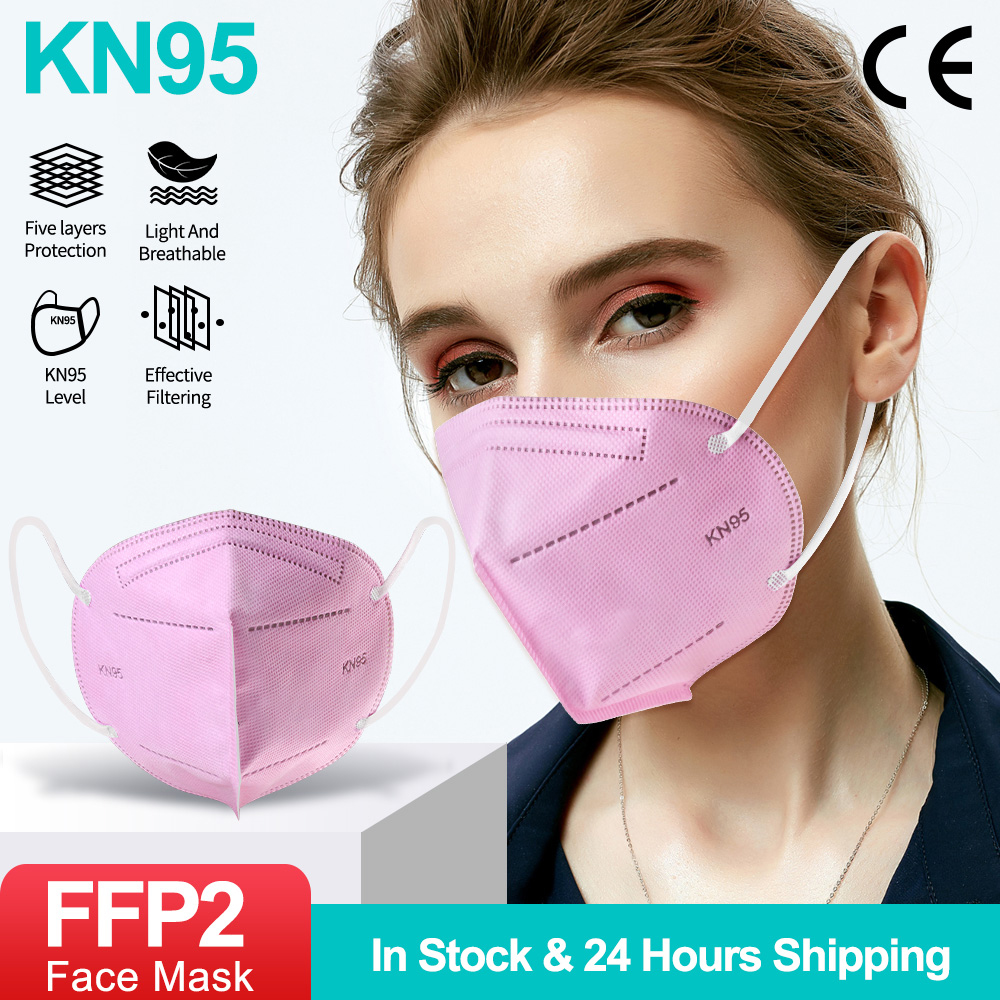 10-100Pcs FFP2 Masks kn95 Masc - огляд і ціна Disposable Surgical Mask