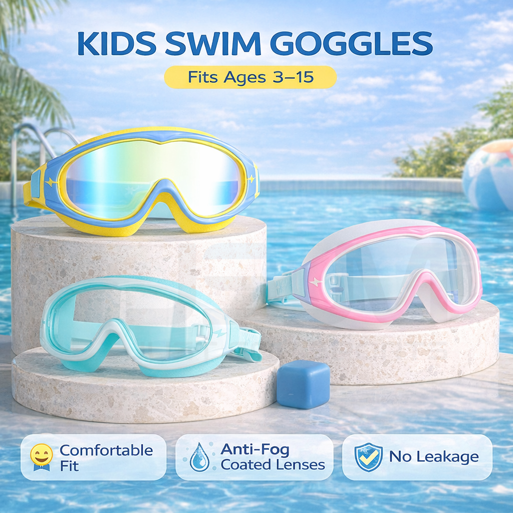 JSJM Kids Swimming Goggles Big - огляд і ціна Anti Pollution Mask