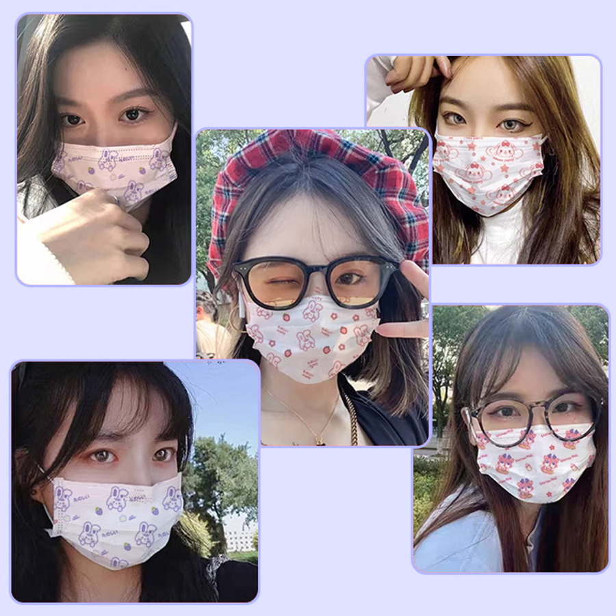 Cartoon Face Mask Adult Childr - огляд і ціна Disposable Surgical Mask