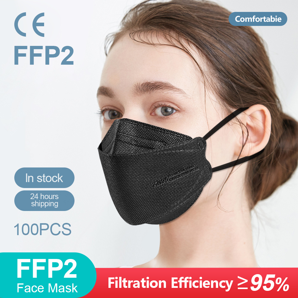 Adult Fish Shape Certified KN9 - огляд і ціна Disposable Surgical Mask