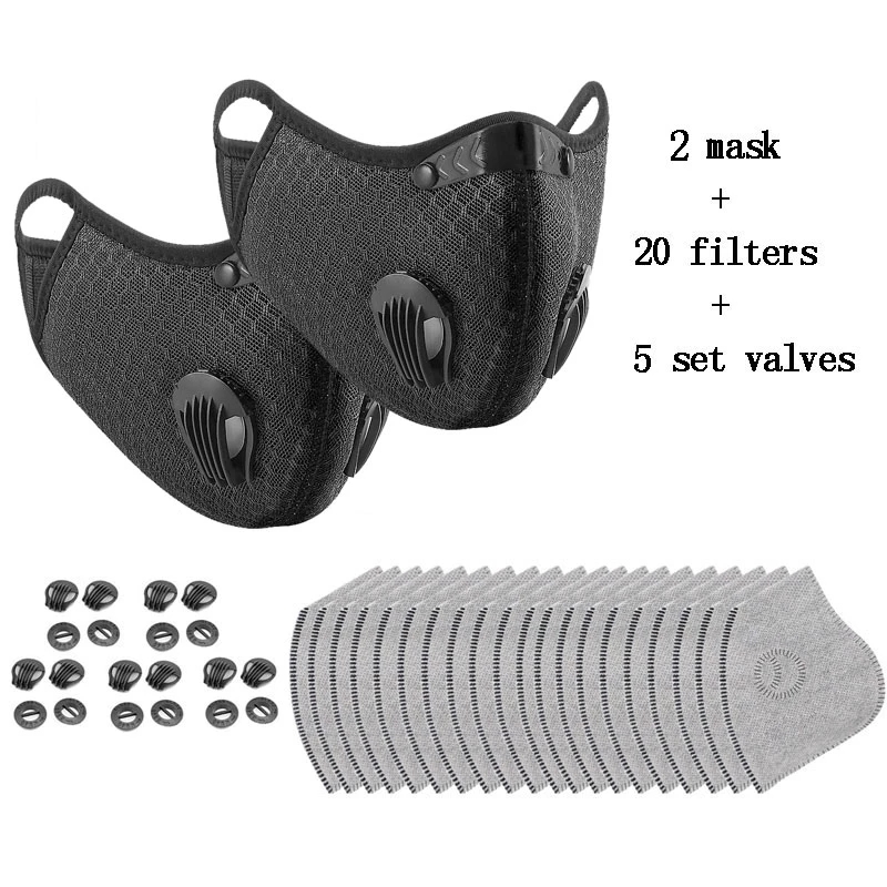 Cycling Face Mask with Filter  - огляд і ціна Anti Pollution Mask