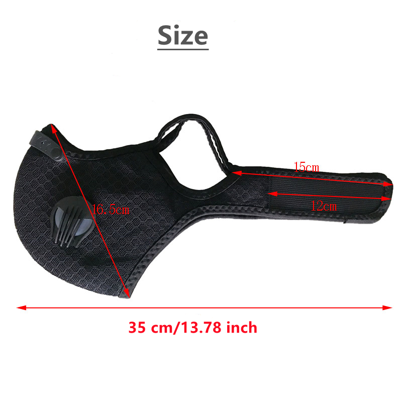 Cycling Face Mask with Filter  - огляд і ціна Anti Pollution Mask