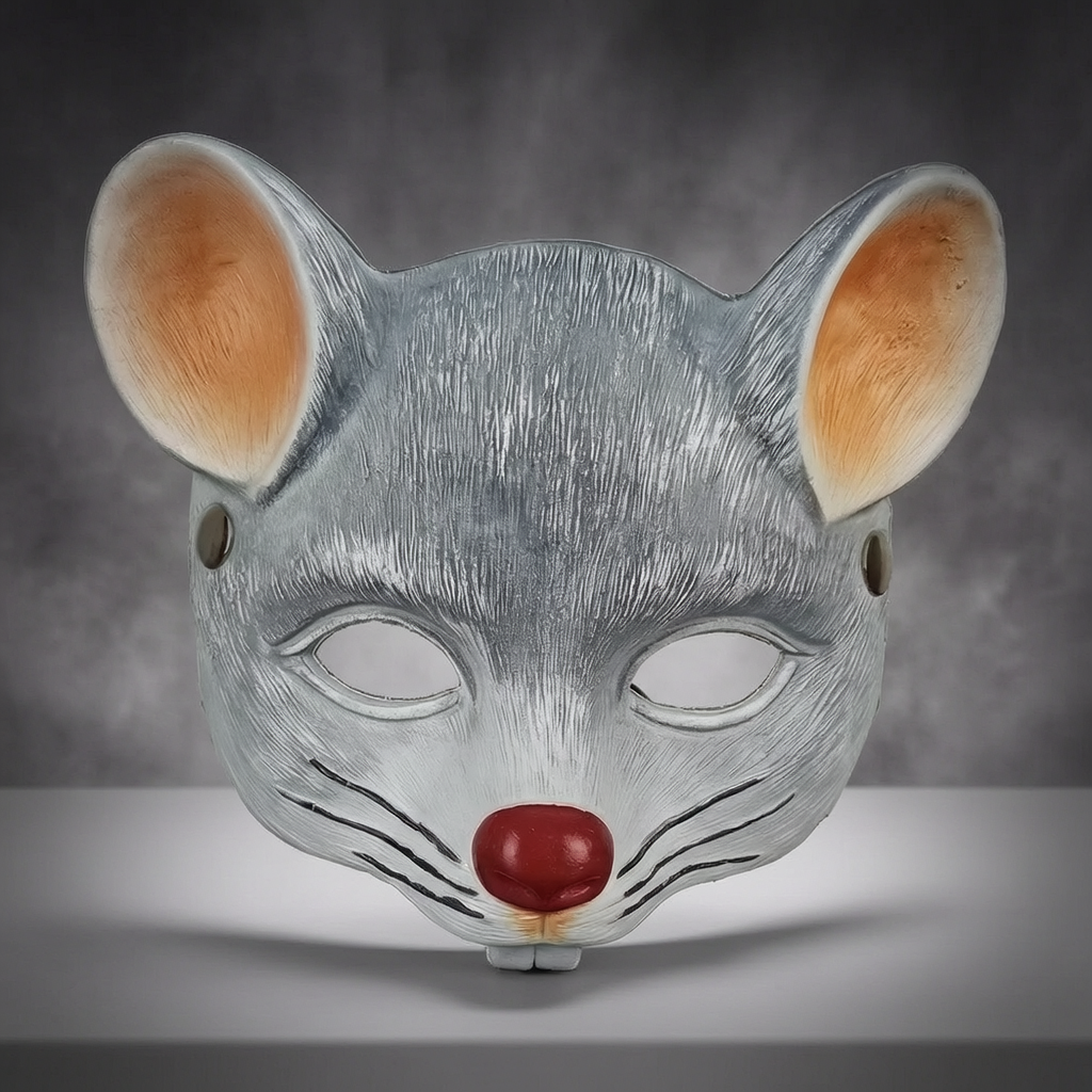 Animal Rat Mask Realistic Foam - огляд і ціна Respirator Half Face