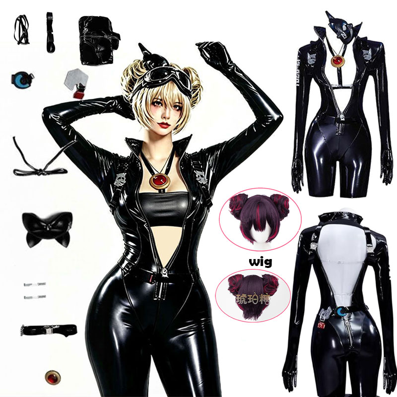 WHH Anime Nikke Quency Cosplay - огляд і ціна Black Face Mask Pack