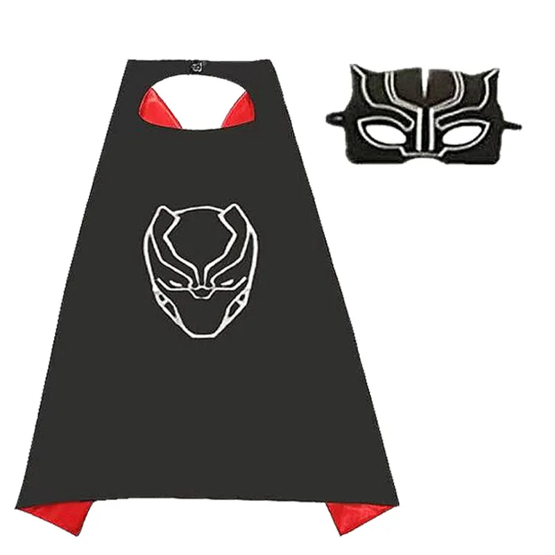 Superhero Mask Cape Set, Black - огляд і ціна Black Face Mask Pack