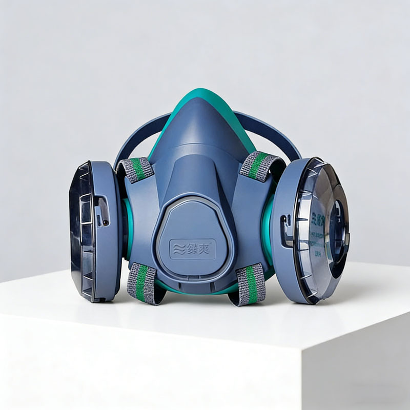Dual Filter Silicone Half Face - огляд і ціна Respirator Half Face