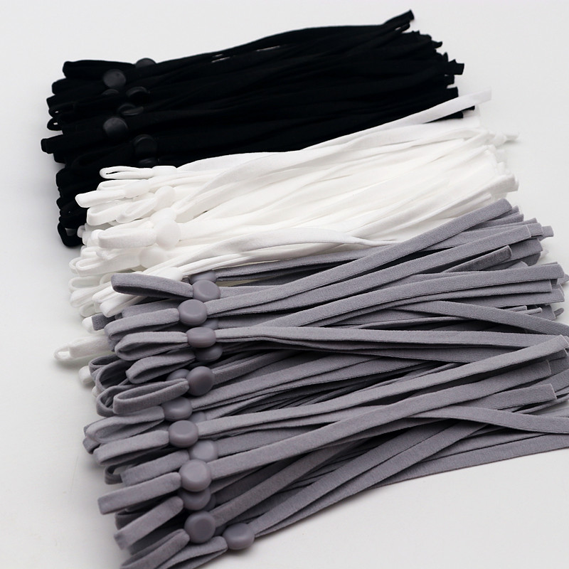 100Pcs15CM/5mm Black and White - огляд і ціна Mask Lanyard Adjustable
