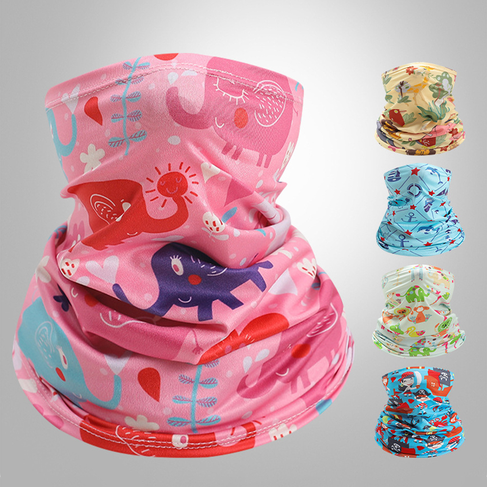 Kids Neck Cover Cute Ice Silk  - огляд і ціна Kids Face Mask