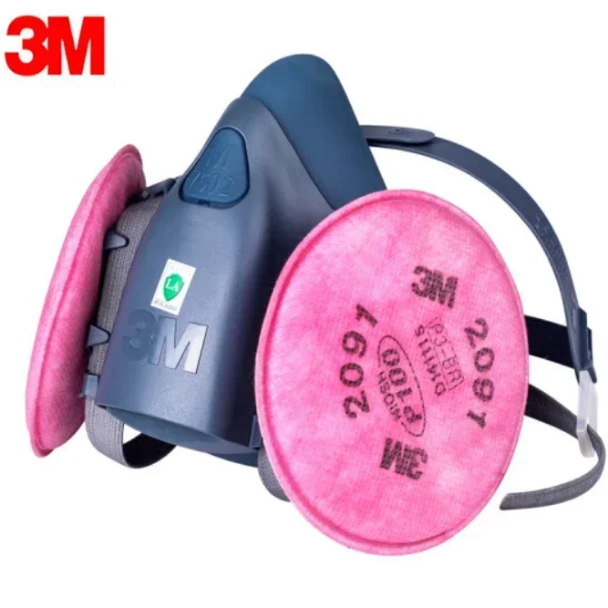 3M 7502 Respirator Mask  Prote - огляд і ціна Dust Mask Construction